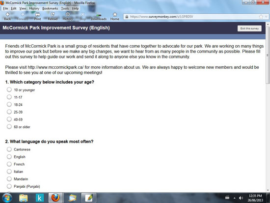 McCormick-Survey